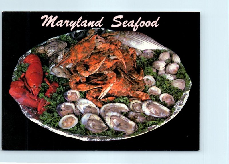 Postcard - Maryland Seafood - Maryland