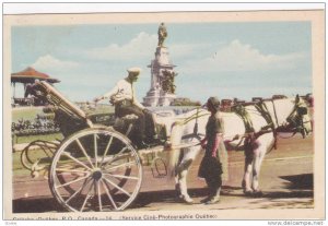 Caleche, Quebec, P.Q., Canada, 1910-1920s