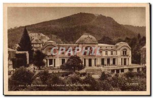 Old Postcard La Bourboule Casino and the funicular