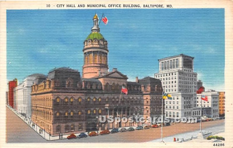 City Hall & Municipal Office Building in Baltimore, Maryland