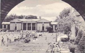 New York Saratoga Springs Swimming Pool At New York State Spa Artvue