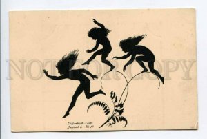 423177 Nude ELF Dancer by DIEFENBACH Vintage SILHOUETTE #17