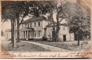 13527 Old Calvert Mansion, Home of 6th Lord Baltimore, Riverdale, Maryland 1906