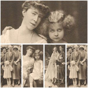 Royalty Belgium Queen Elisabeth Astrid King Leopold III lot of 4 postcards