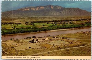 Postcard - Coronado Monument And Rio Grande River - New Mexico