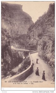 La Nouvelle Route Et Le Pont De l'Abime, LES GORGES DU LOUP, France, 1900-1910s