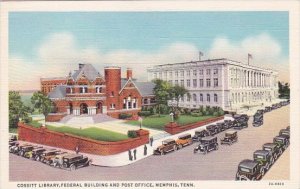 Tennesse Memphis Cossitt Library Federal Building And Post Office