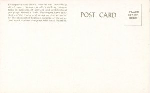 Chesapeake & Ohio Railway - Tavern Lounge Car Interior