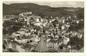 Czech Republic Karlovy Vary Pohled z Jeleniho skoku Karlsbad RPPC 03.05