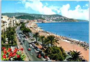 Postcard - La Promenade des Anglais, La Côte d'Azur - Nice, France