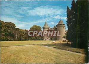 Postcard Modern Combourg L and V Le Chateau