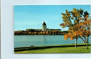 M-25722 View looking towards the Legislative Buildings Regina Canada