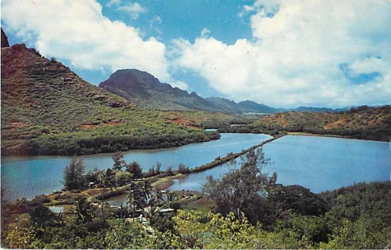 Menehune Fish Pond, Kauai, Hawaii HI