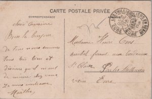 Canada Quebec Maison Montcalm Vintage Postcard C041