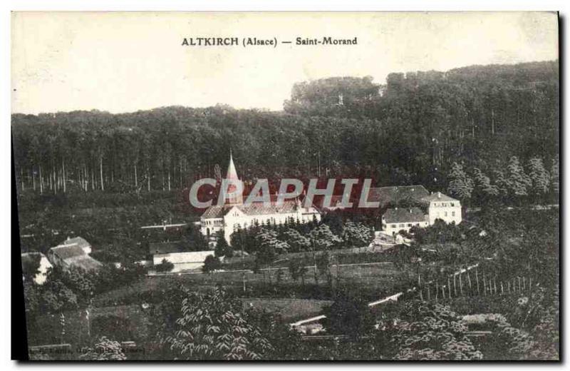 Old Postcard Altkirch Saint Morand