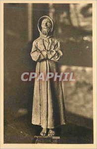 Old Postcard Villandry Castle Loire St Francis of Assisi Wooden sculpture by ...