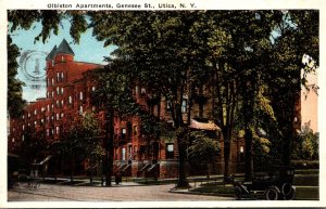 New York Utica Olbiston Apartments On Genesee Street