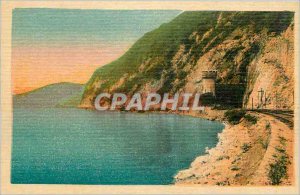 Old Postcard Aix Les Bains Lake Bourget The Tunnel Gresine