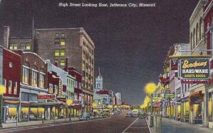 High Street Looking East Jefferson City Missouri