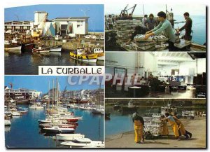 Modern Postcard La Turballe Loire Atlantique Unloading fish and activities of...