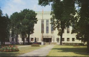 Oshkosh WI Wisconsin Court House Winnebago County Vintage Postcard