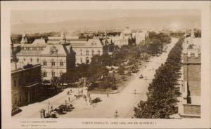 Adelaide South Australia North Terrace 1925 Real Photo Postcard