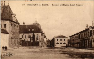 CPA BESANCON-les-BAINS - Arsenal et Hopital St-JACQUES (487129)