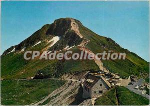 Postcard Modern picturesque Auvergne Puy Mary (alt 1787 m) Col du Pas de Peyr...