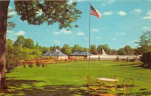 Mansfield Ohio 1960s Postcard Service Building Kingwood Center