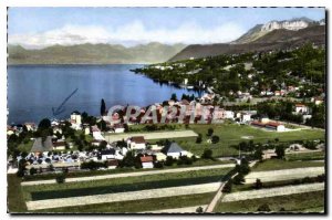 Old Postcard Amphion les Bains Haute Savoie town on Lake Geneva and the Swiss...