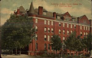 Salem VA Lutheran Orphan Home c1910 Postcard