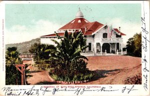 CA, California  NAPA SODA SPRINGS ROTUNDA  Napa County  1904 UDB Postcard