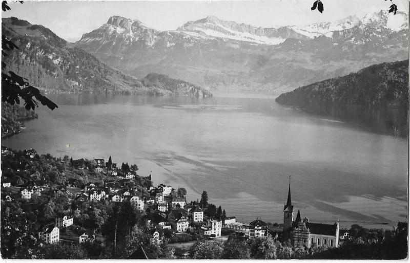 Switzerland Weggis RPPC 01.19