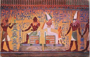 Egypt Tomb of Ramesses 1st Vintage Postcard C084