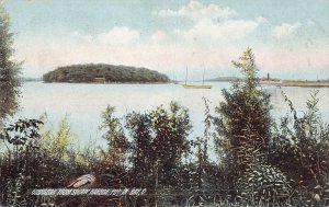 J72/ Put-In-Bay Ohio Postcard c1910 Gibralter Island Squaw Harbor 314