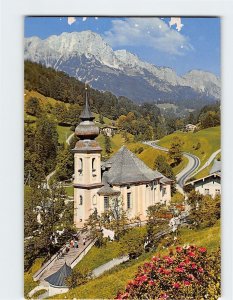 Postcard Maria Gern mit Untersberg, Berchtesgaden, Germany