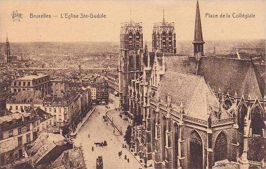 Belgium Brussels L'Eglise Sainte Gudule