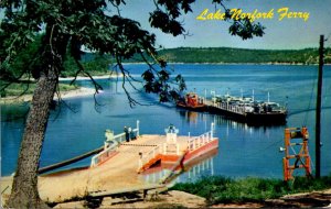 Arkansas Lake Norfork Ferry On Highway 62 and 101