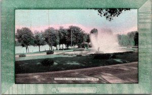 Minnesota St Paul Como Park The Scheffman Fountain 1908