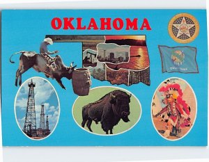 Postcard Oklahoma USA