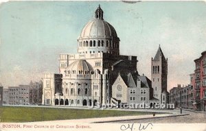 First Church of Christian Science - Boston, Massachusetts MA