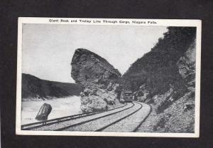 ON Trolley Railroad Car Streetcar Train Gorge Niagara Falls Ontario Canada