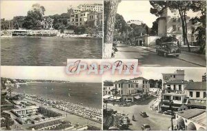 Modern Postcard Juan les Pins the Avenue of the Hotels Grand Cap Carrefour