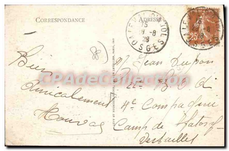 Old Postcard Plombieres les Bains Les Moraines