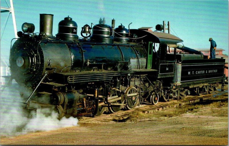 Trains W T Carter & Brother Railway Steam Locomotive #14