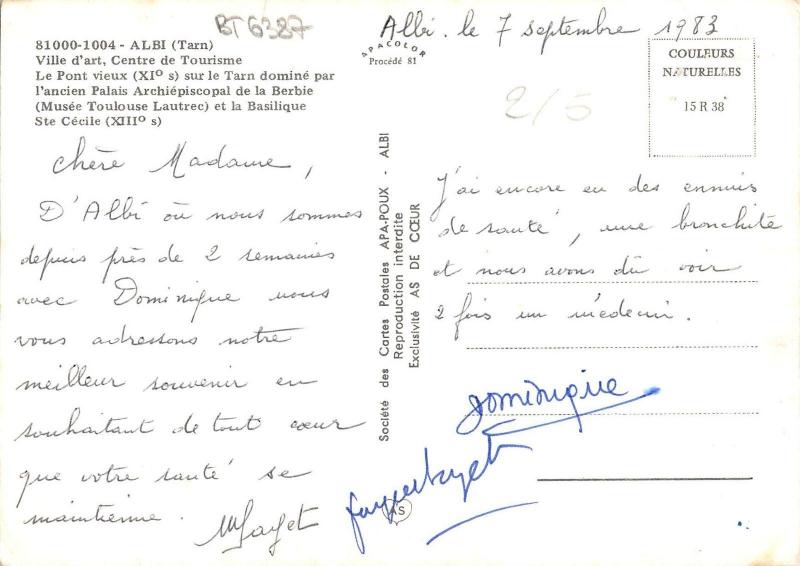 BT6387 albi Ville d art       France