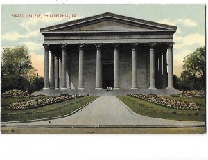 Girard College Philadelphia Pennsylvania Mailed 1914