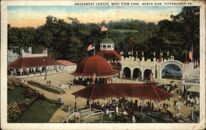 Pittsburgh Pennsylvania PA West View Park Amusement Park c1920 Postcard