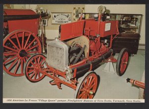 NS YARMOUTH 1926 American LaFrance Village Queen Pumper NS Museum ~ Cont'l