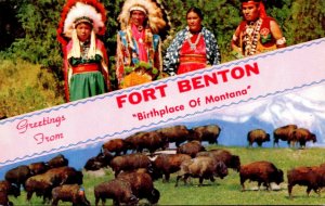 Montana Greetings From Fort Benton